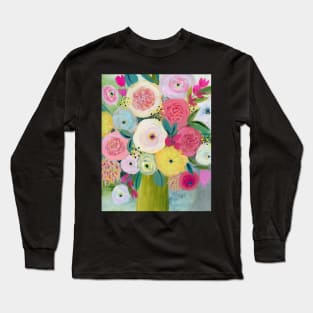 Tender is the night painting Long Sleeve T-Shirt